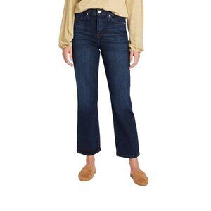 A New Day New High Rise Slim Fit Stretch Bootcut Jeans Plus Size 24W Dark Wash